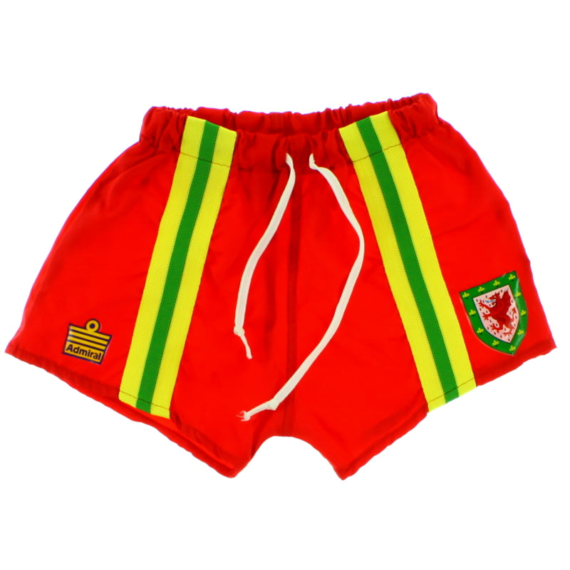 1976-79 Wales Home Shorts *Mint* S.Boys Football Shorts