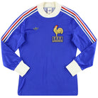 1978 France adidas 'Argentine '78' Home Shirt L/S S Football Shirt