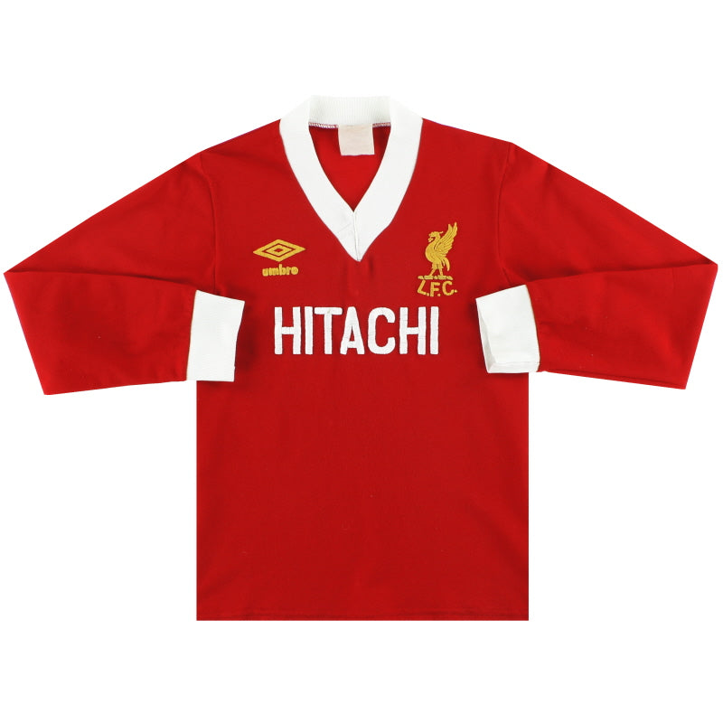 1979-82 Liverpool Umbro Home Shirt L/S Y Football Shirt