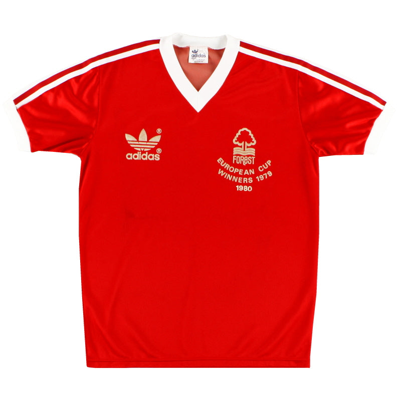 1980-81 Nottingham Forest 'European Cup Winners' Home Shirt *Mint* M Football Shirt