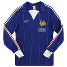 1980-82 France adidas Home Shirt L/S Y Football Shirt