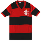 1980-83 Flamengo Home Shirt L Football Shirt