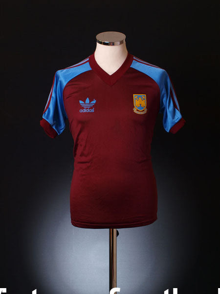 1980-83 West Ham Home Shirt S Football Shirt