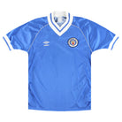 1981-82 Manchester City Umbro Home Shirt M Football Shirt