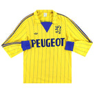 1981-82 Sochaux adidas Match Issue Home Shirt #5 L/S M Football Shirt