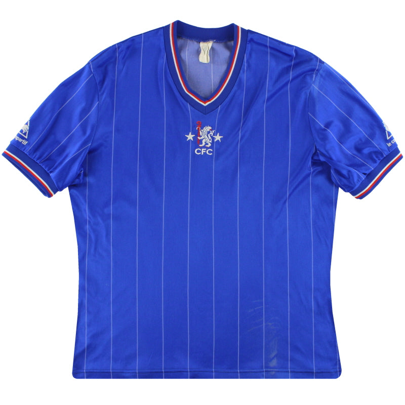 1981-83 Chelsea Le Coq Sportif Home Shirt S Football Shirt