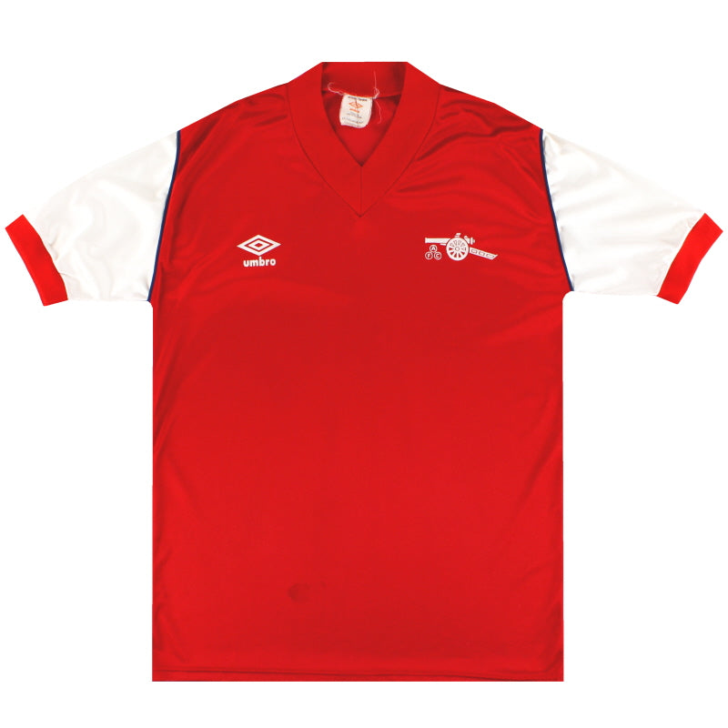 1982-84 Arsenal Umbro Home Shirt M Football Shirt