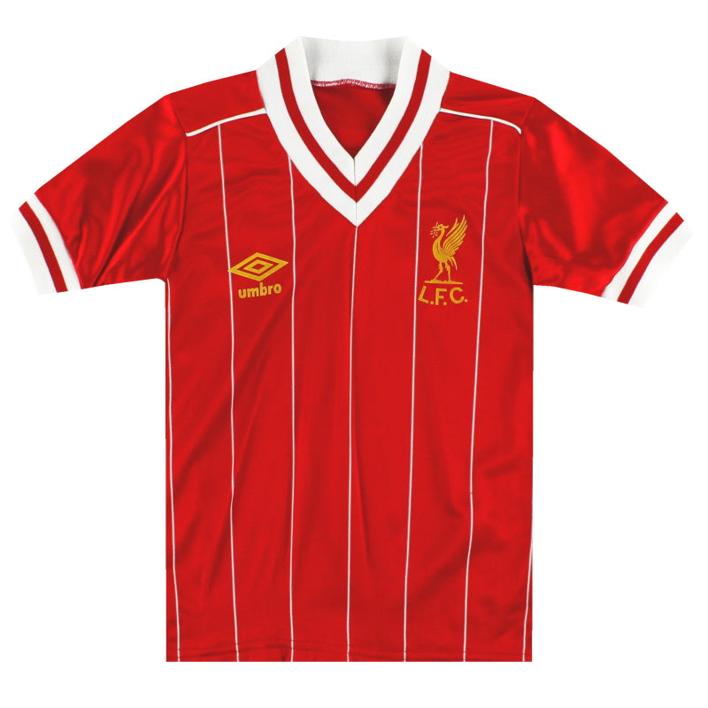 1982-85 Liverpool Umbro Home Shirt M.Boys Football Shirt