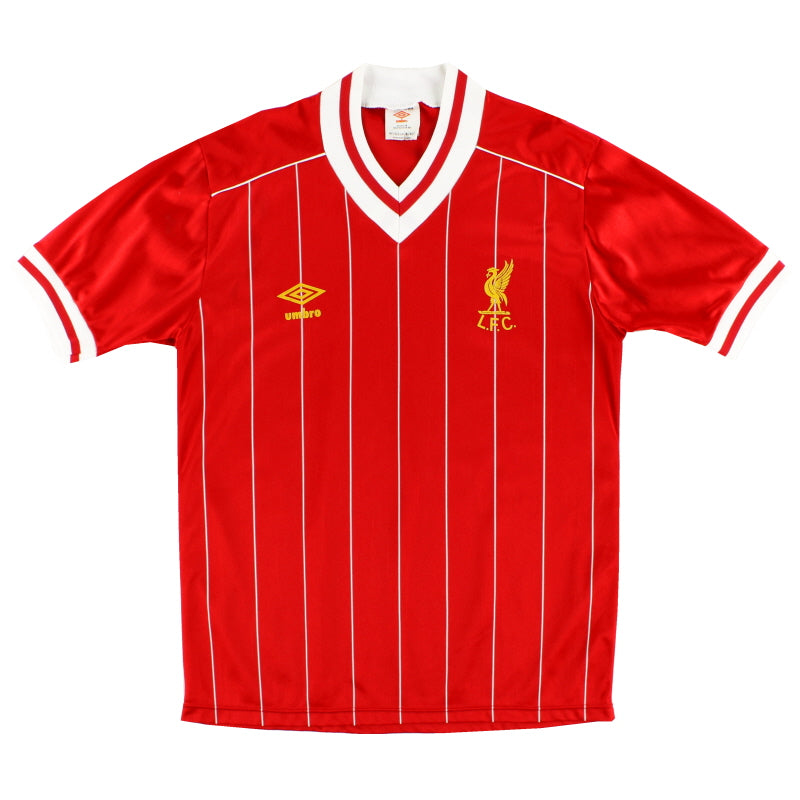 1982-85 Liverpool Umbro Home Shirt S Football Shirt