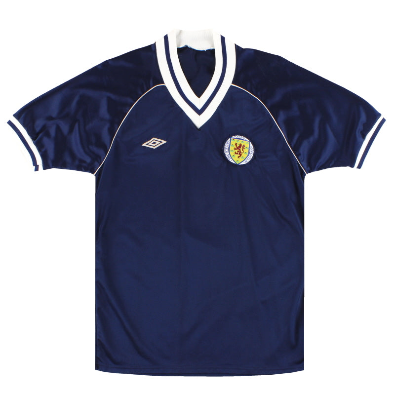 1982-85 Scotland Umbro Home Shirt S Football Shirt