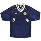 1982-85 Scotland Umbro Home Shirt L/S M Football Shirt