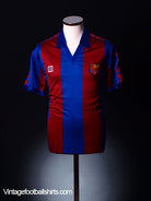 1982-89 Barcelona Home Shirt M Football Shirt