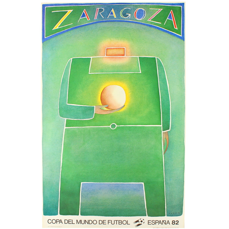 1982 Spain Original World Cup (Zaragoza) Poster  Accessories