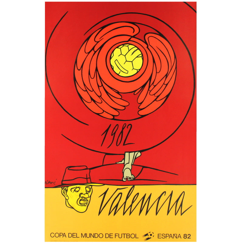 1982 Spain Original World Cup (Valencia) Poster Accessories