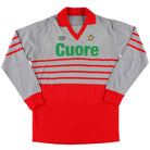 1983-84 AC Milan Match Issue Goalkeeper Shirt #12 L Football Shirt