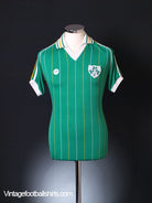 1983-84 Ireland Match Issue Home Shirt #20 L Football Shirt