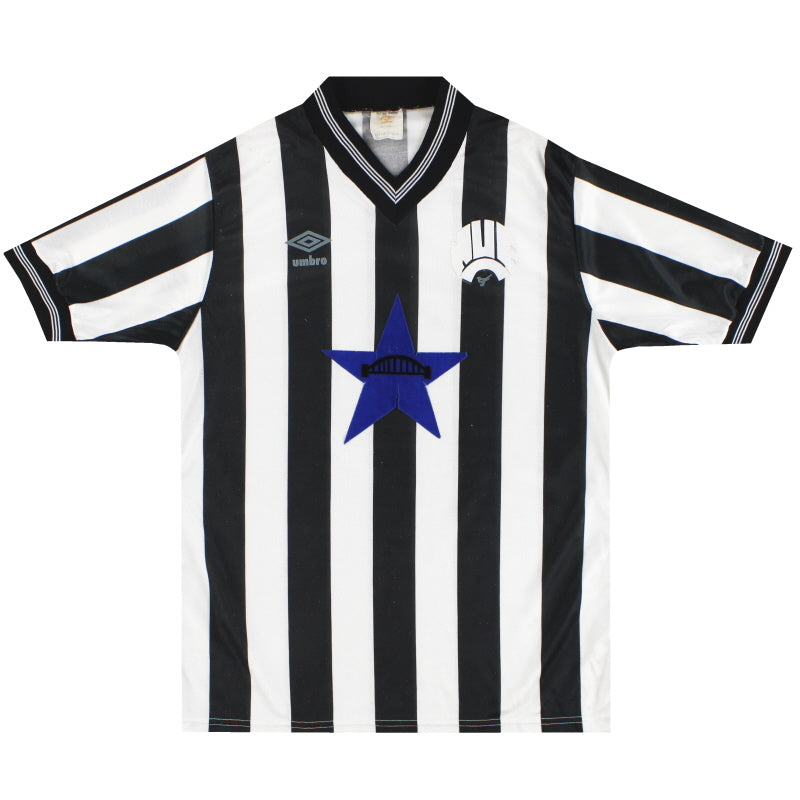 1983-86 Newcastle Umbro Home Shirt L Football Shirt