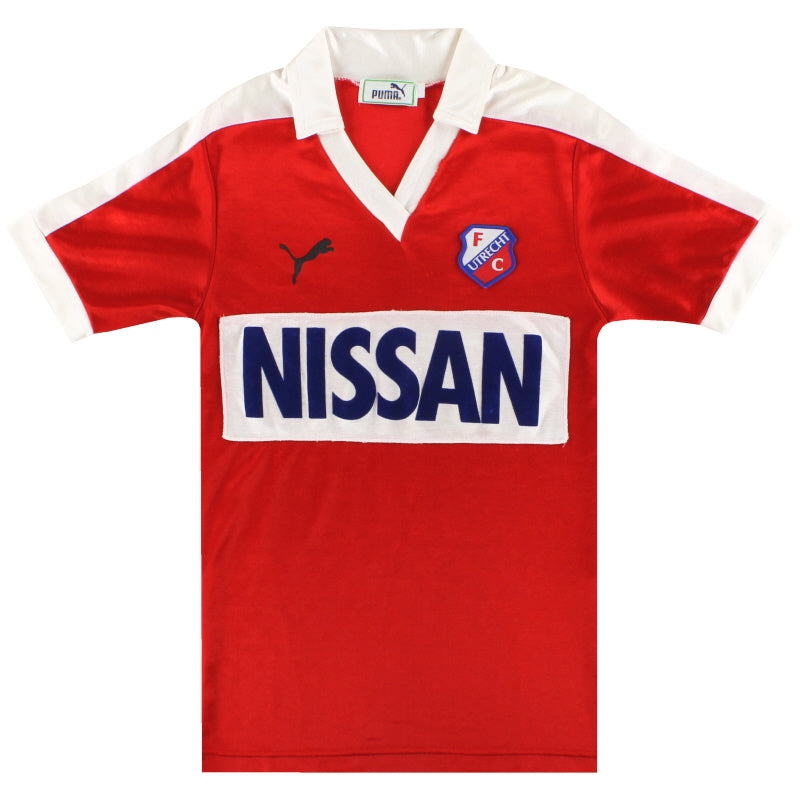 1983-88 FC Utrecht Puma Home Shirt XS Football Shirt