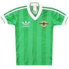 1985-86 Northern Ireland adidas Home Shirt S.Boys Football Shirt