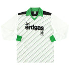 1985-87 Borussia Monchengladbach Puma Home Shirt L/S L Football Shirt