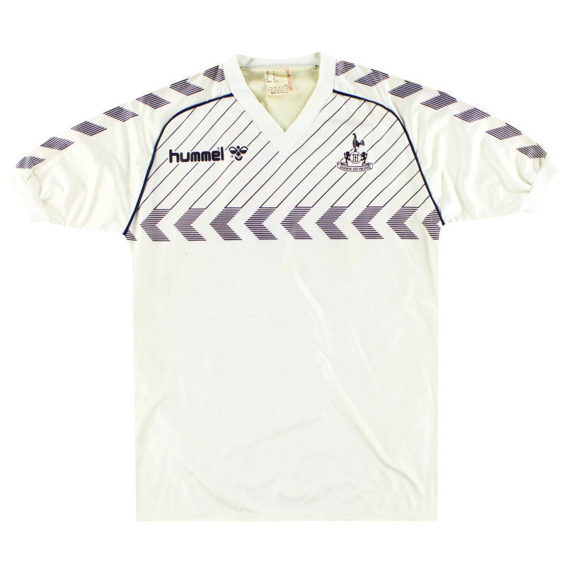 1985-87 Tottenham Hummel Home Shirt S Football Shirt