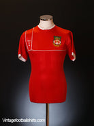 1985-87 Wrexham Home Shirt M Football Shirt