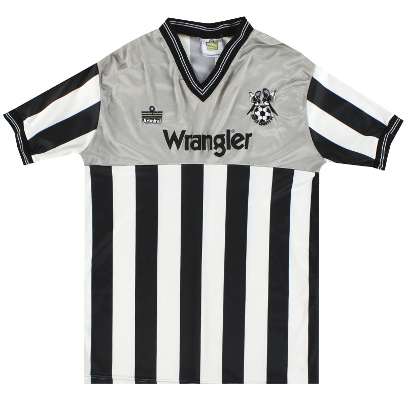 1986-87 Notts County Admiral Home Shirt L Football Shirt