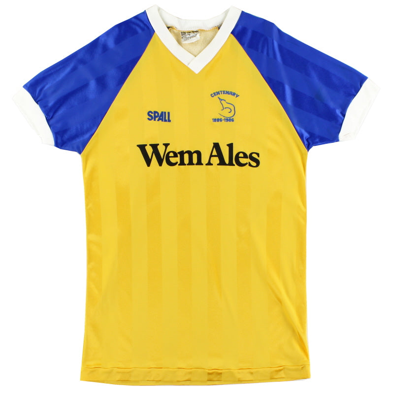 1986-87 Shrewsbury Centenary Home Shirt *Mint* L Football Shirt