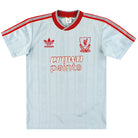 1987-88 Liverpool adidas Away Shirt S Football Shirt