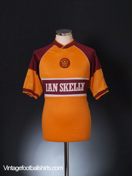 1987-89 Motherwell Home Shirt L Football Shirt