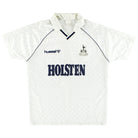 1987-89 Tottenham Hummel Home Shirt M Football Shirt