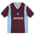 1987-89 West Ham Home Shirt Y Football Shirt