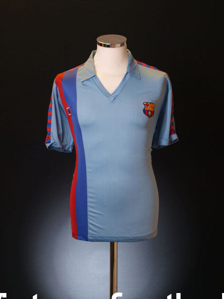 1987-91 Barcelona Third Shirt L Football Shirt