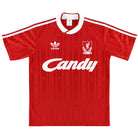 1988-89 Liverpool adidas Home Shirt L.Boys Football Shirt