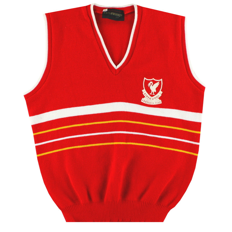 1988-89 Liverpool Matchwinner Sweater Vest *Mint* M Vest