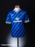 1988-89 Millwall Home Shirt L Football Shirt