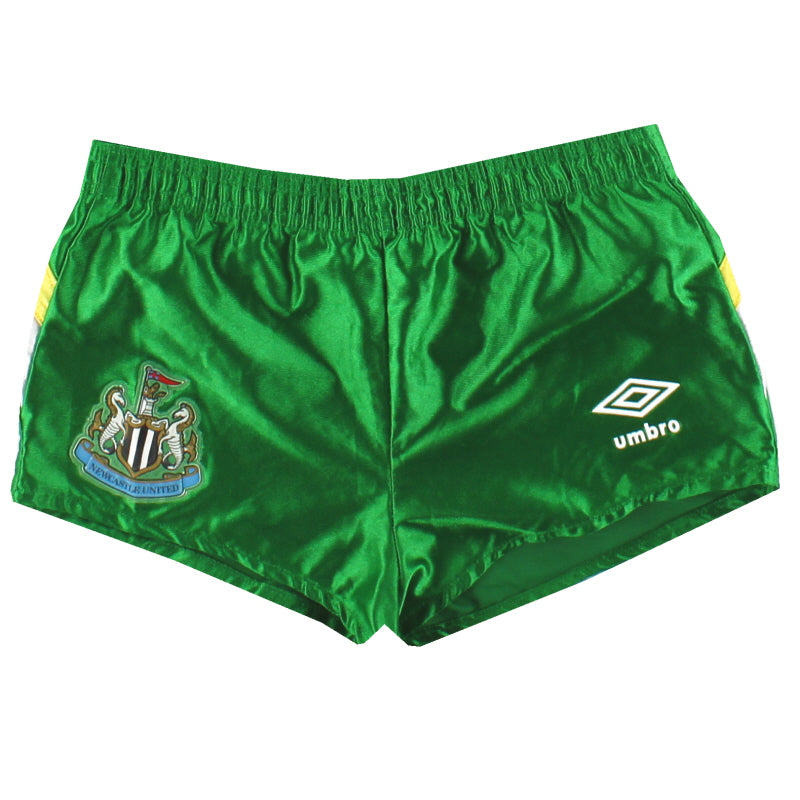 1988-89 Newcastle Umbro Away Shorts XS Football Shorts