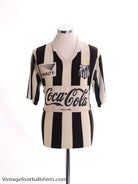 1988-89 Santos Home Shirt L Football Shirt