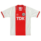 1989-91 Ajax Umbro Home Shirt  Y Football Shirt