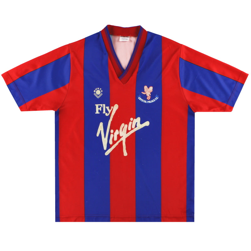 1988-90 Crystal Palace Bukta Home Shirt M Football Shirt