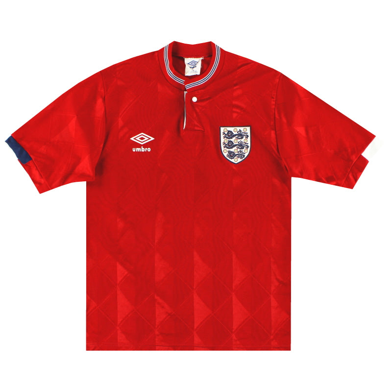 1988-90 England Umbro Away Shirt *Mint* S Football Shirt