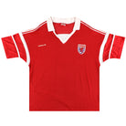 1988-90 Luxembourg adidas Match Issue Home Shirt #8 XL Football Shirt