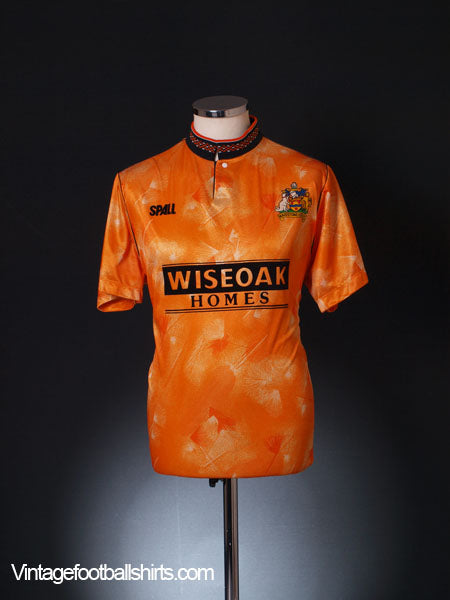 1989-90 Maidstone United Home Shirt L Football Shirt