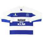 1989-90 QPR Home Shirt #5 L/S XL Football Shirt