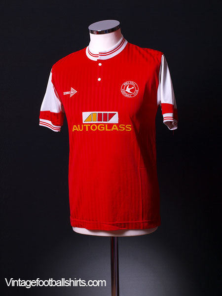 1989-90 Walsall Home Shirt S Football Shirt