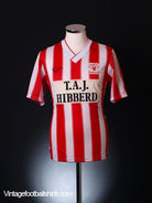 1989-91 Exeter Home Shirt *Mint* S Football Shirt