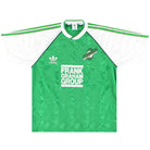 1989-91 Hibernian adidas Home Shirt L Football Shirt