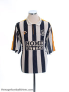 1989-91 Notts County Home Shirt L Football Shirt