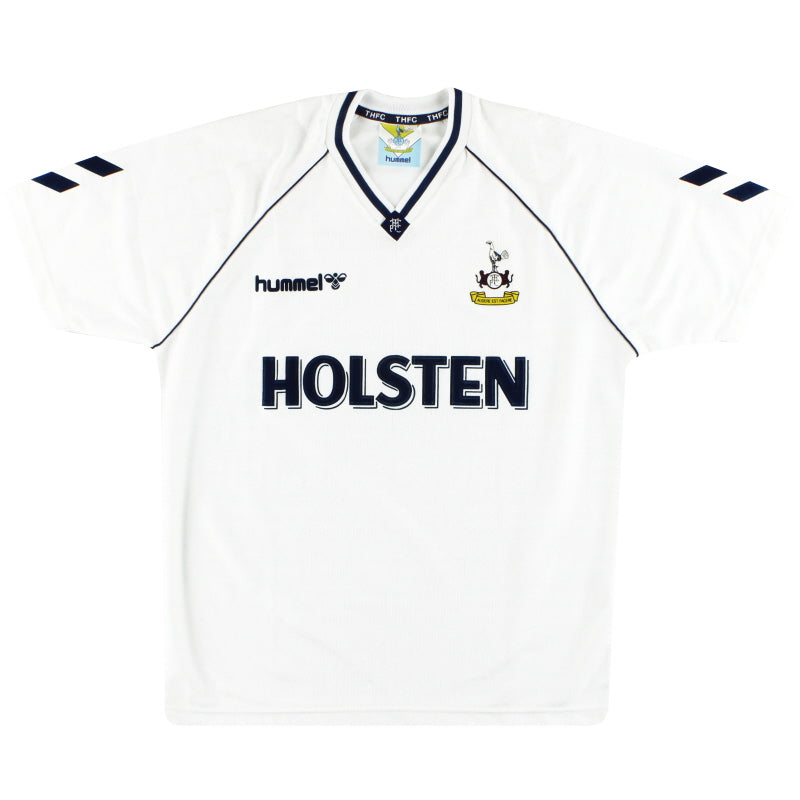 1989-91 Tottenham Hummel Home Shirt XL Football Shirt