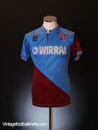 1989-91 Tranmere Rovers Away Shirt S Football Shirt